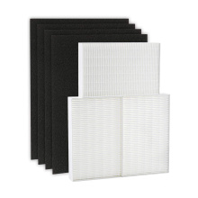 TRUE HEPA replacement filter 3 kits including 4 pre-cut activated carbon pre-filters for hpa300